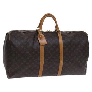 LOUIS VUITTON Monogram Keepall 60 Boston Bag M41422